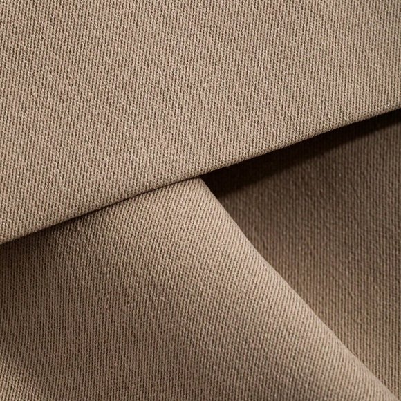 Khaki Casual Womens Lapel Neck Belted Vest Jacket - Picture 6 of 6